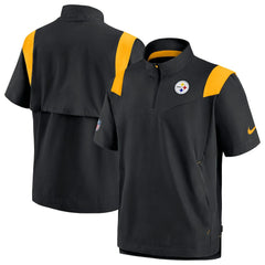 Sideline Coaches Chevron Lockup Pullover Top - Pittsburgh Steelers