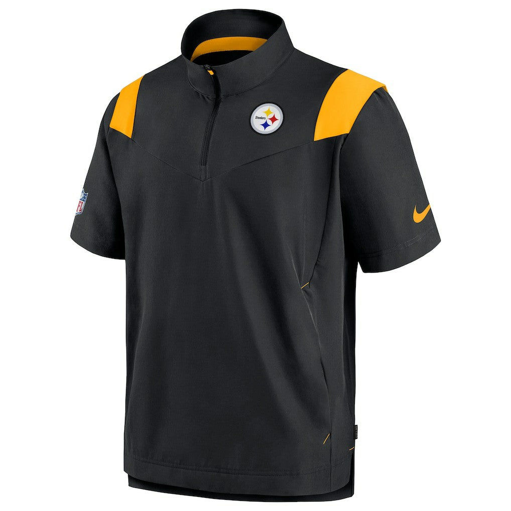 Sideline Coaches Chevron Lockup Pullover Top - Pittsburgh Steelers