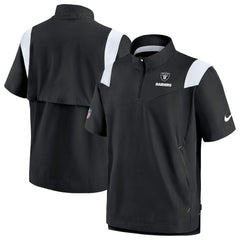Sideline Coaches Chevron Lockup Pullover Top - Las Vegas Raiders