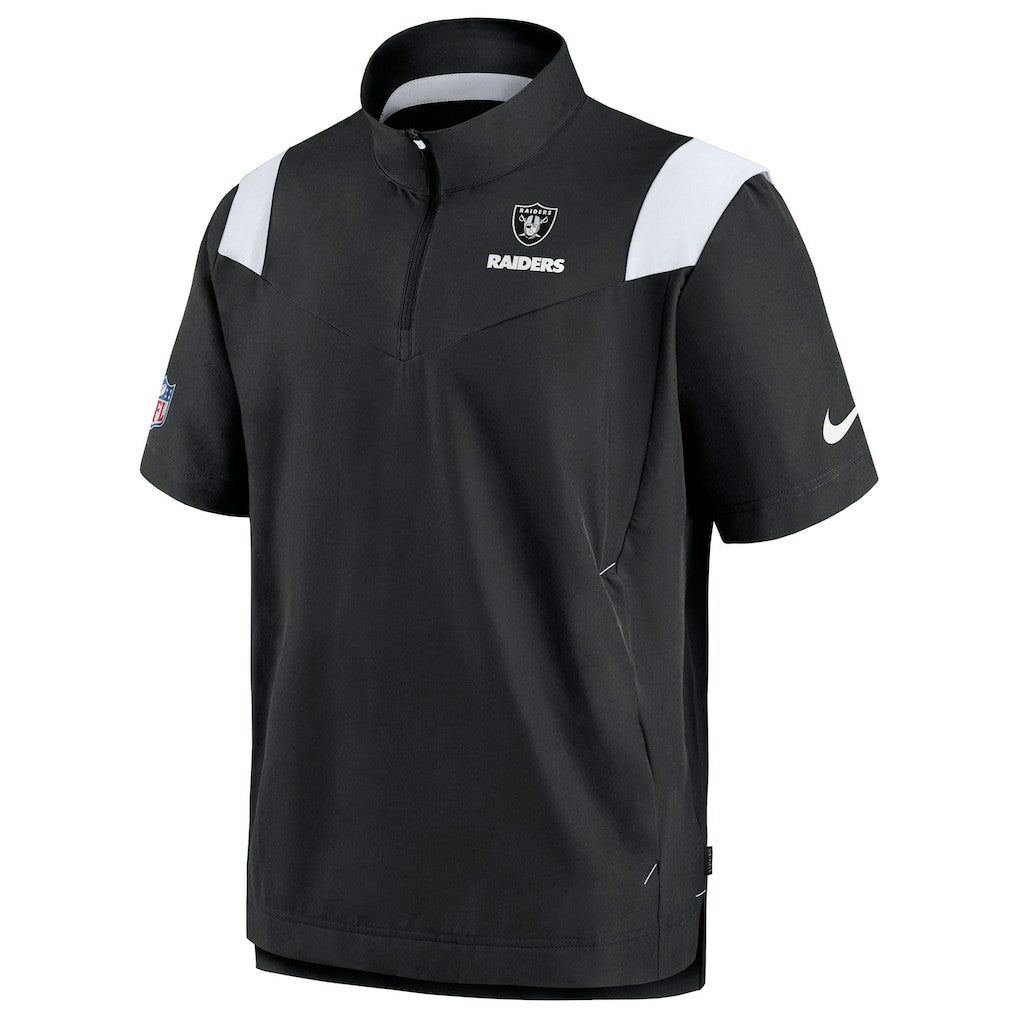 Sideline Coaches Chevron Lockup Pullover Top - Las Vegas Raiders