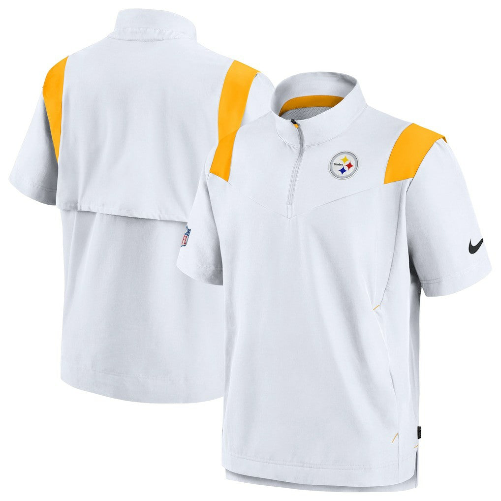 Sideline Coaches Chevron Lockup Pullover Top - Pittsburgh Steelers