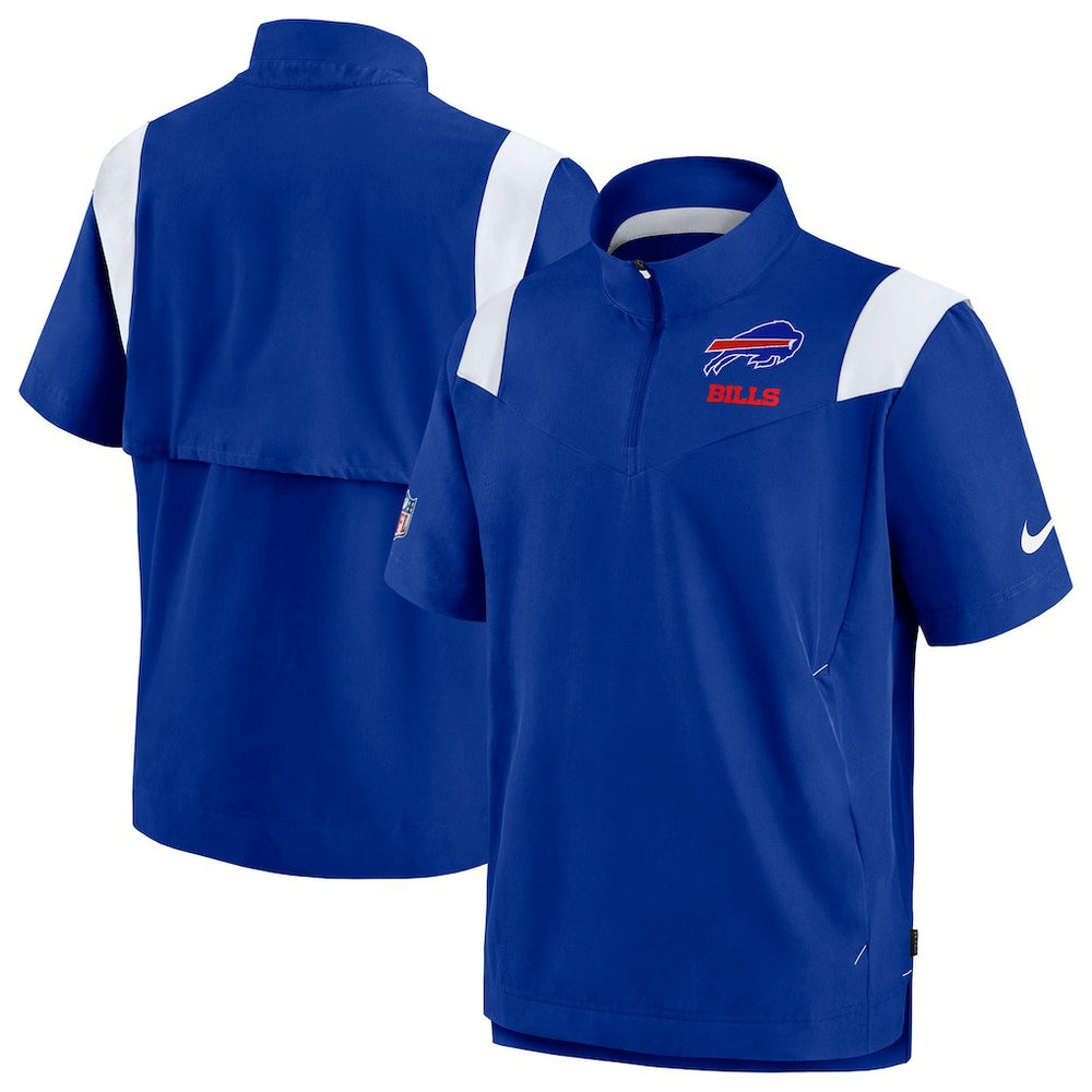 Sideline Coaches Chevron Lockup Pullover Top - Buffalo Bills