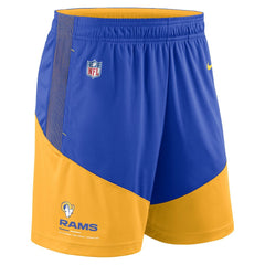 Sideline Primary Lockup Performance Shorts - Los Angeles Rams