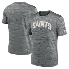 Sideline Velocity Athletic Stack Performance T-Shirt - New Orleans Saints