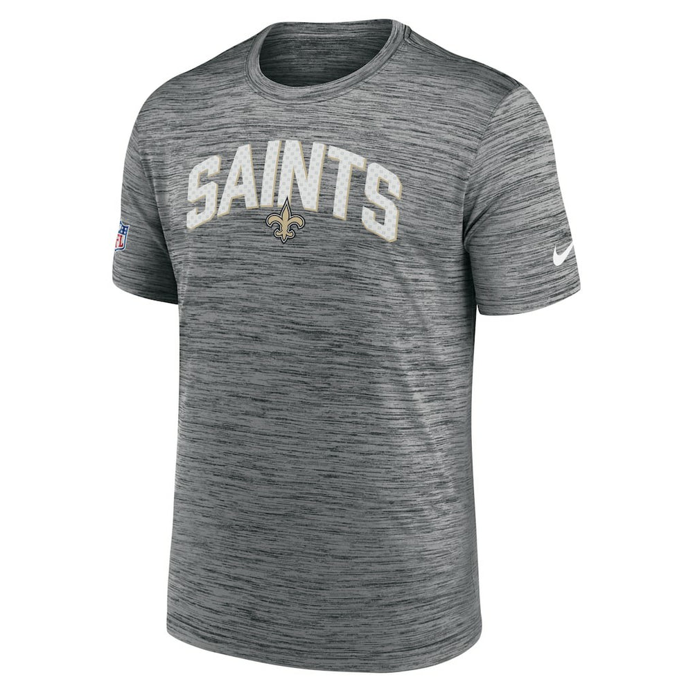 Sideline Velocity Athletic Stack Performance T-Shirt - New Orleans Saints