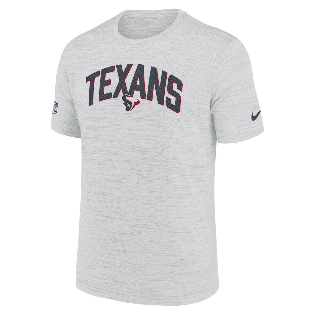 Sideline Velocity Athletic Stack Performance T-Shirt - Houston Texans