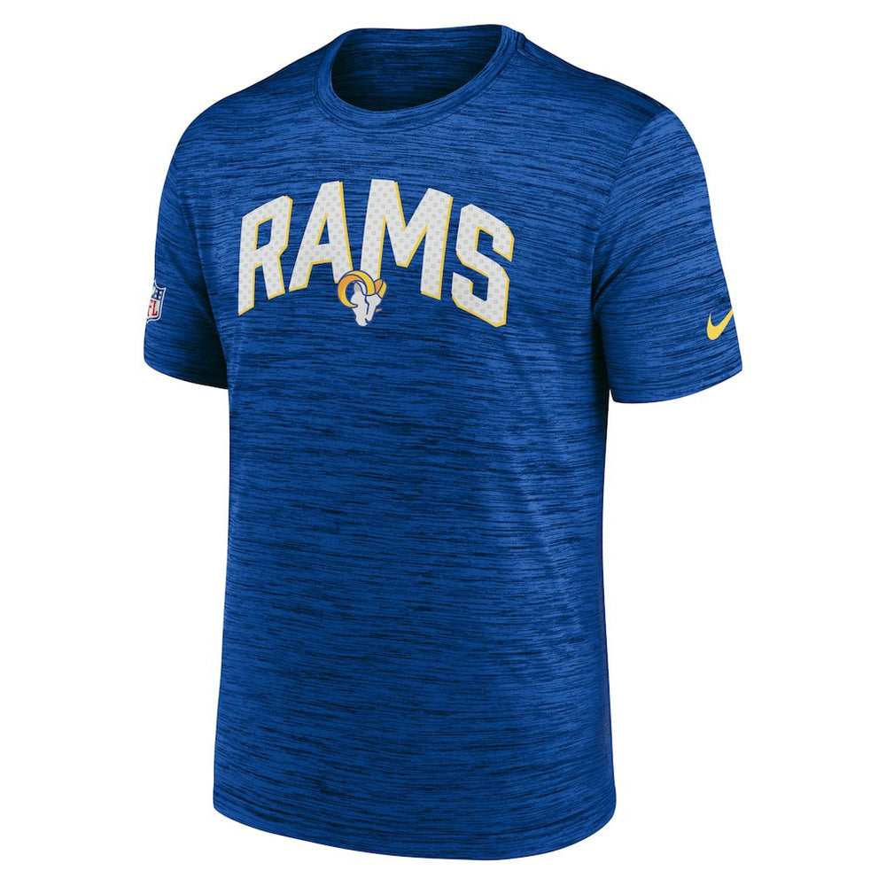 Sideline Velocity Athletic Stack Performance T-Shirt - Los Angeles Rams