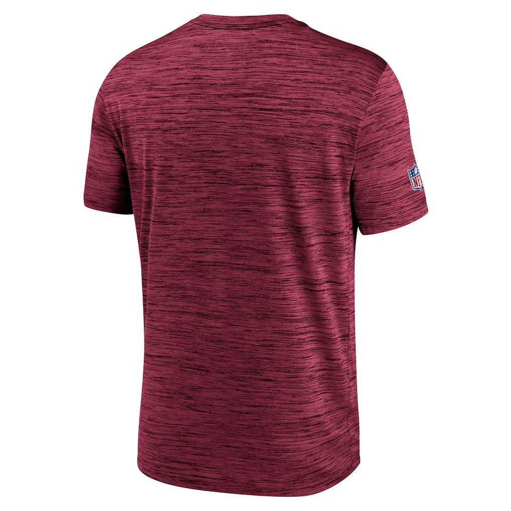 Sideline Velocity Athletic Stack Performance T-Shirt - Washington Commanders