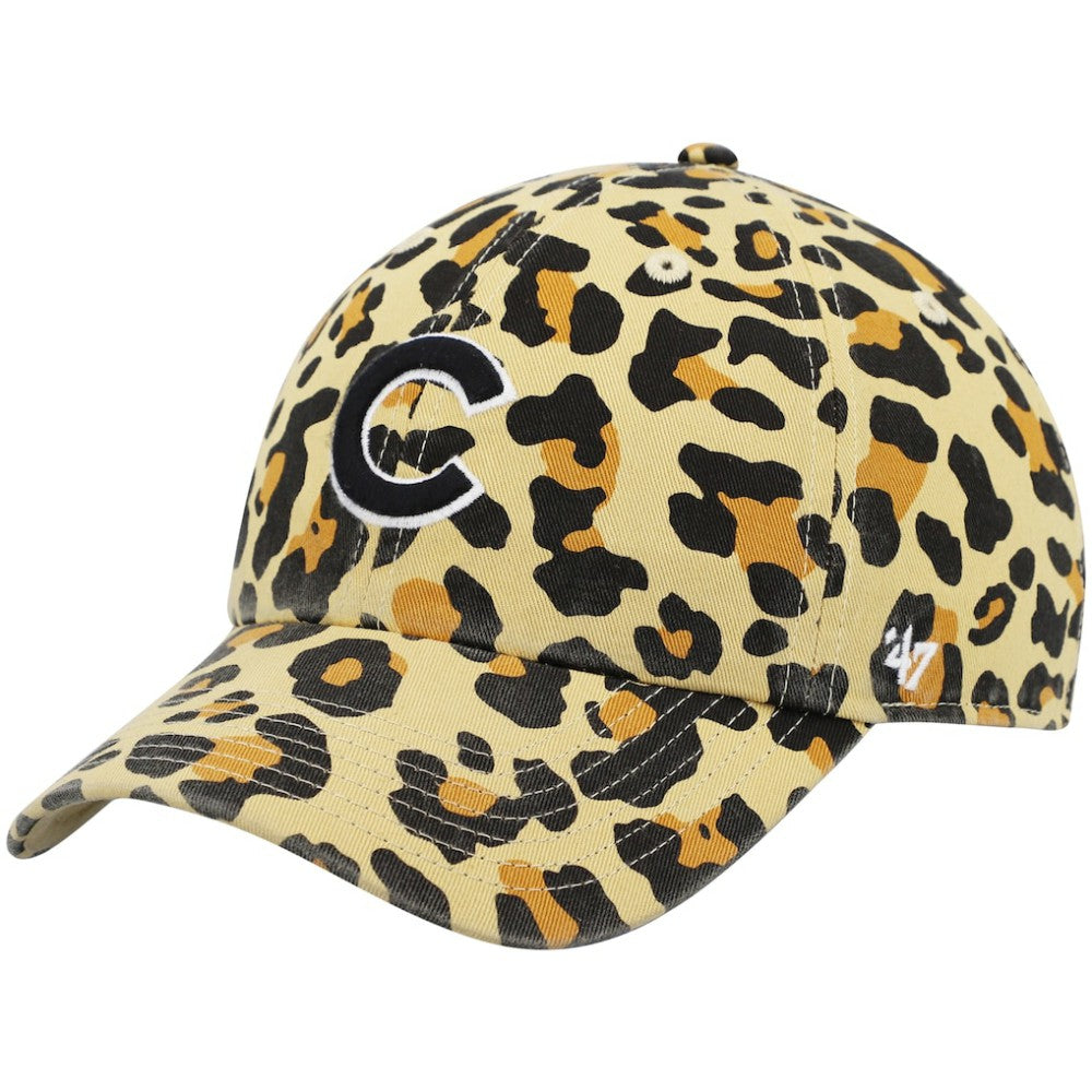 MLB Chicago Cubs '47 Women's Bagheera Cheetah Clean up Adjustable Hat