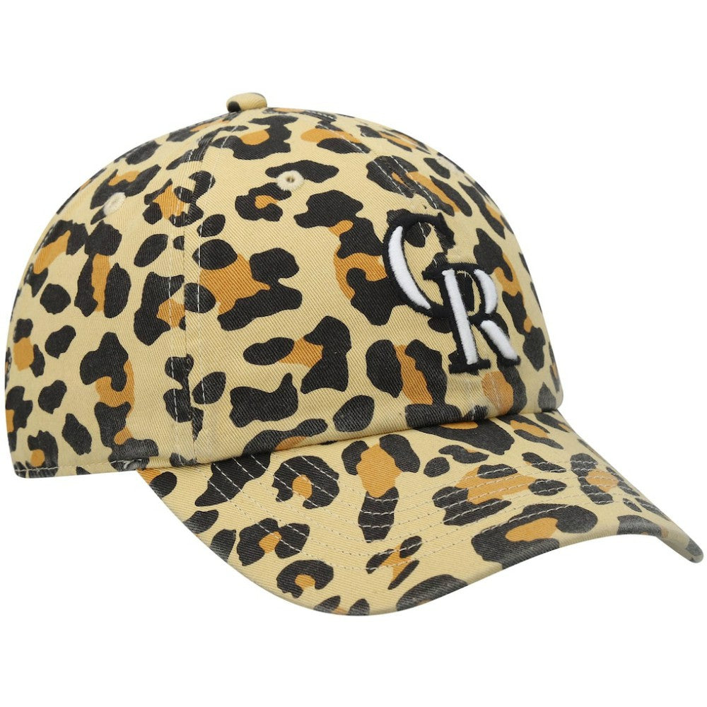 MLB Colorado Rockies '47 Women's Bagheera Cheetah Clean up Adjustable Hat