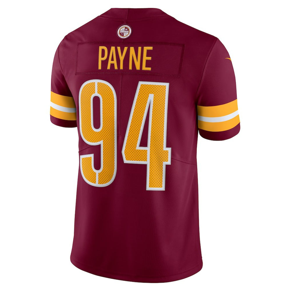 Da'Ron Payne  Vapor Limited Jersey - Washington Commanders