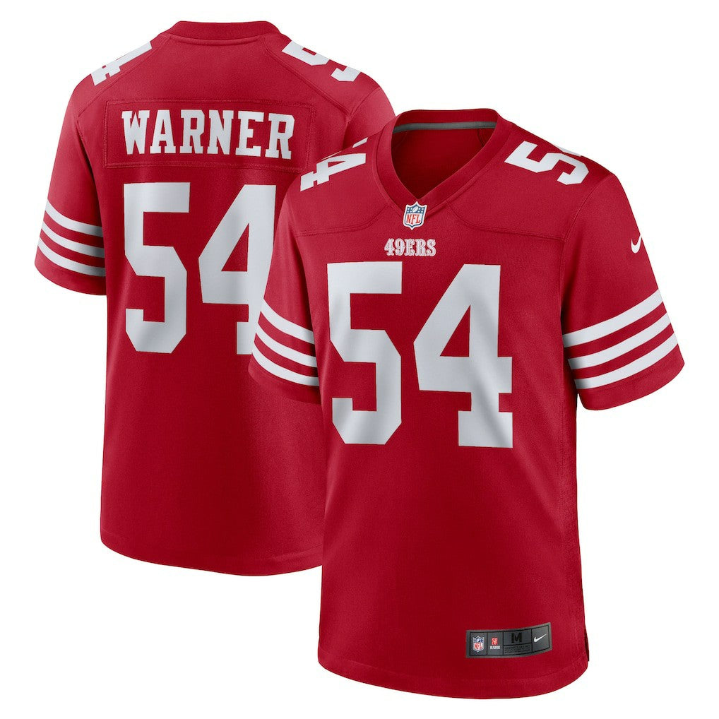 Fred Warner  Team Game Player Jersey - San Francisco 49ers