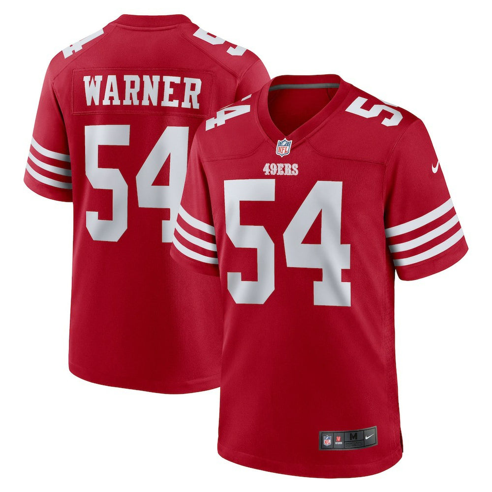 Fred Warner  Team Game Player Jersey - San Francisco 49ers
