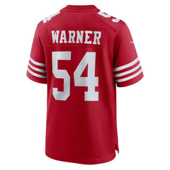Fred Warner  Team Game Player Jersey - San Francisco 49ers