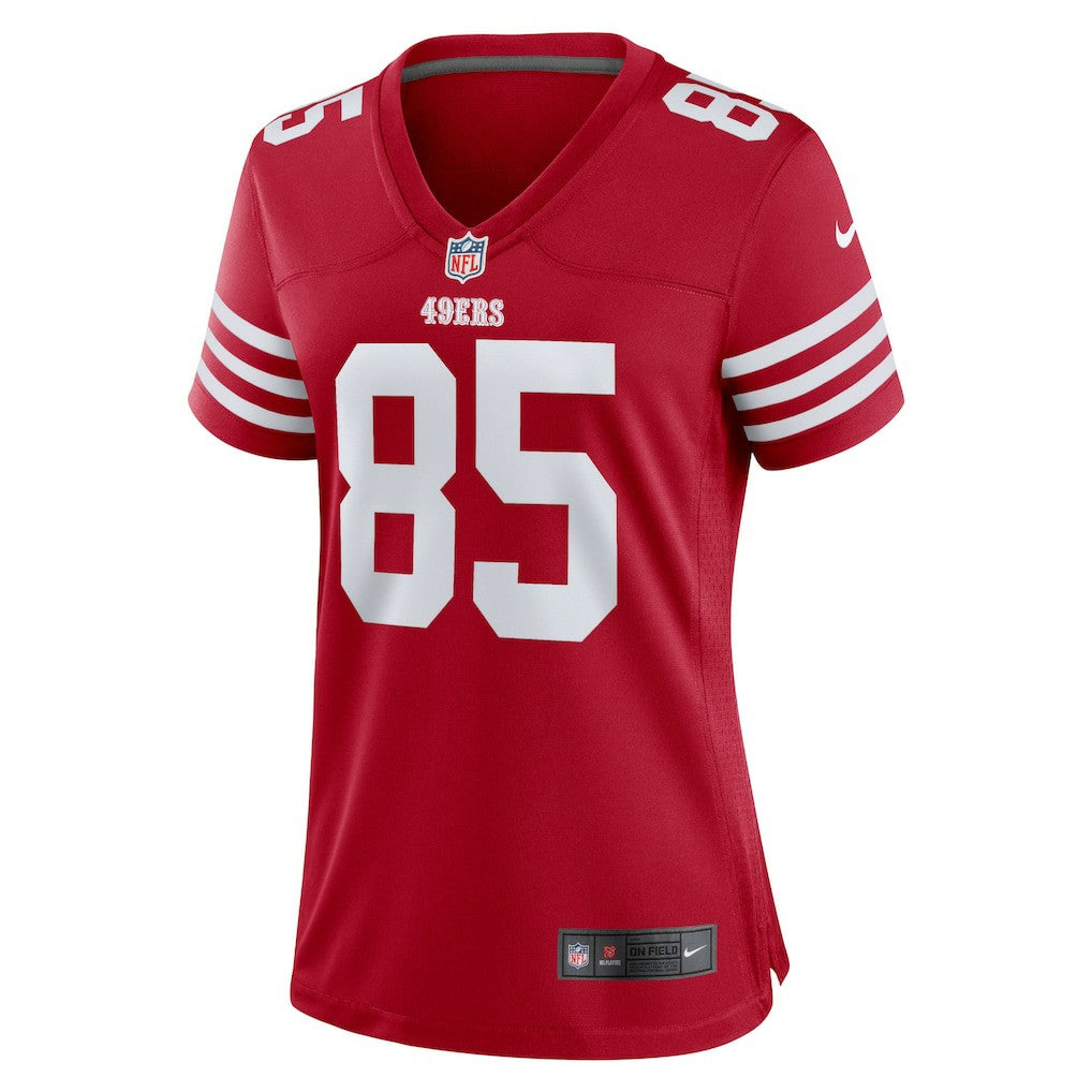 George Kittle  Women's Team Game Player Jersey - San Francisco 49ers