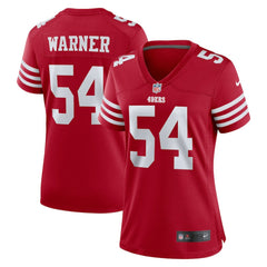 Fred Warner  Women's Game Player Jersey - San Francisco 49ers