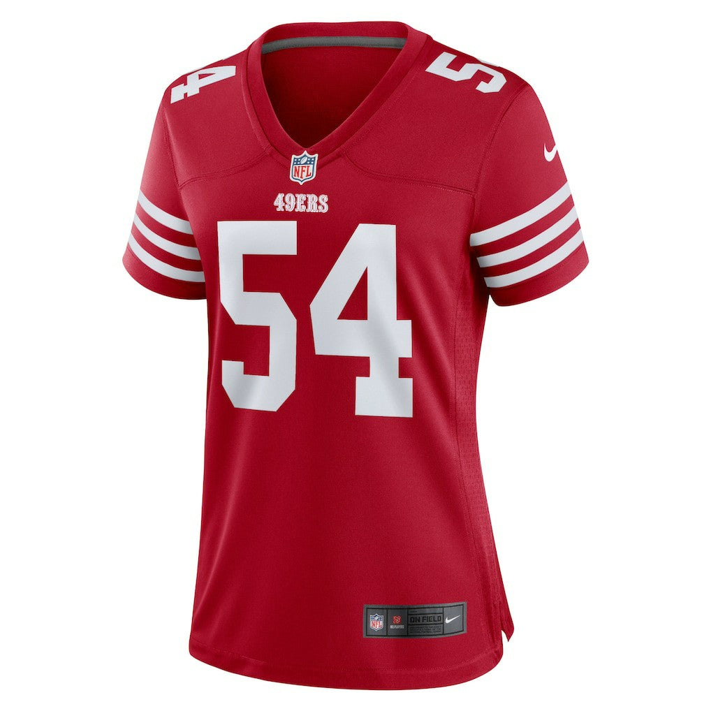 Fred Warner  Women's Game Player Jersey - San Francisco 49ers