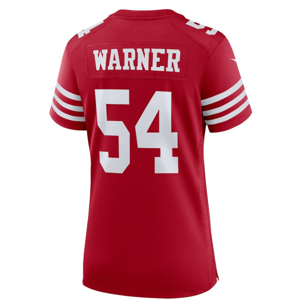 Fred Warner  Women's Game Player Jersey - San Francisco 49ers