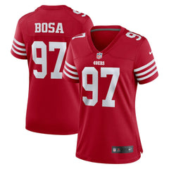 Nick Bosa  Women's Team Game Player Jersey - San Francisco 49ers