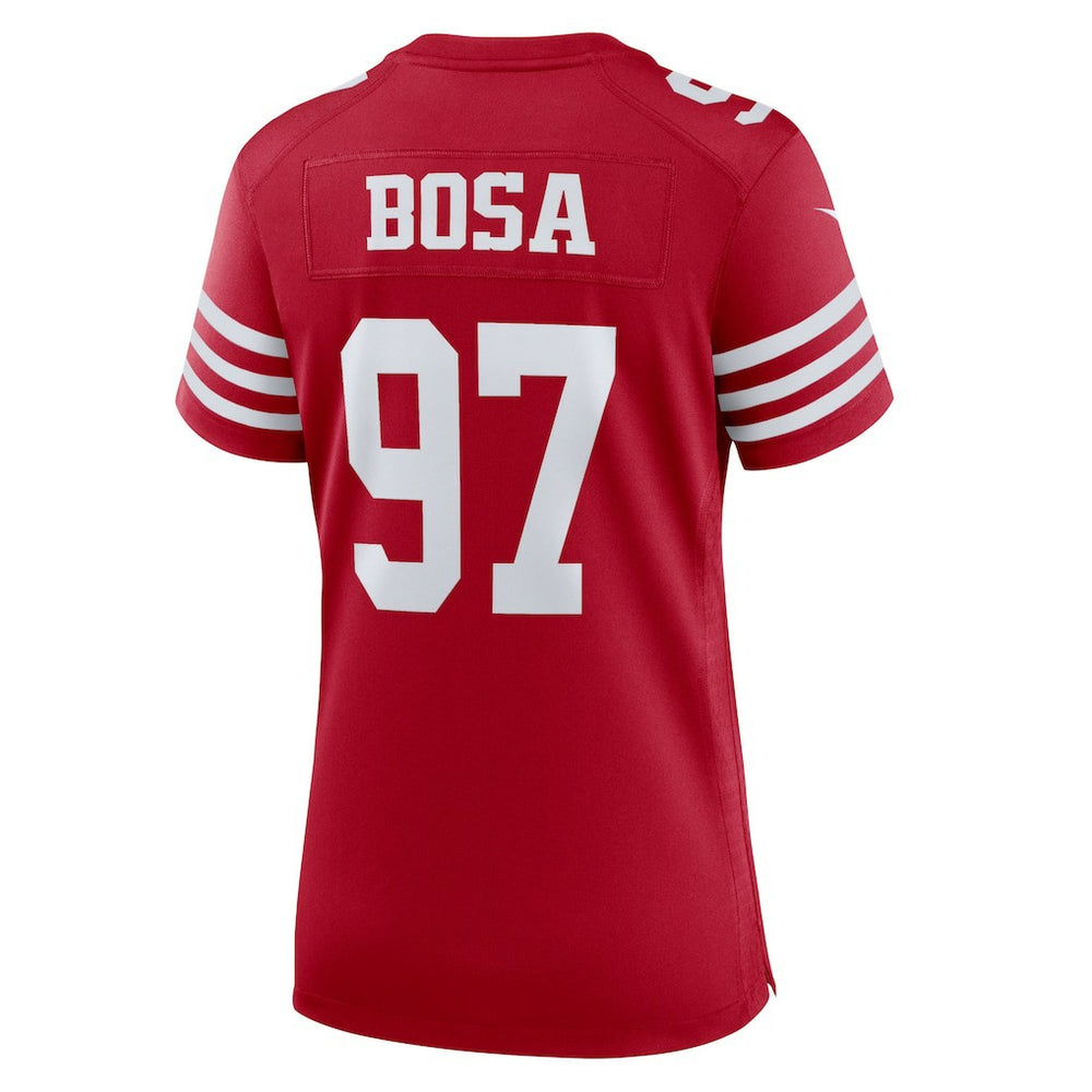 Nick Bosa  Women's Team Game Player Jersey - San Francisco 49ers