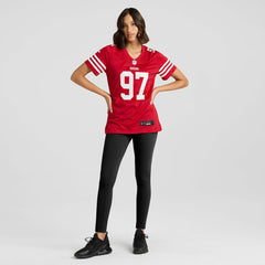Nick Bosa  Women's Team Game Player Jersey - San Francisco 49ers