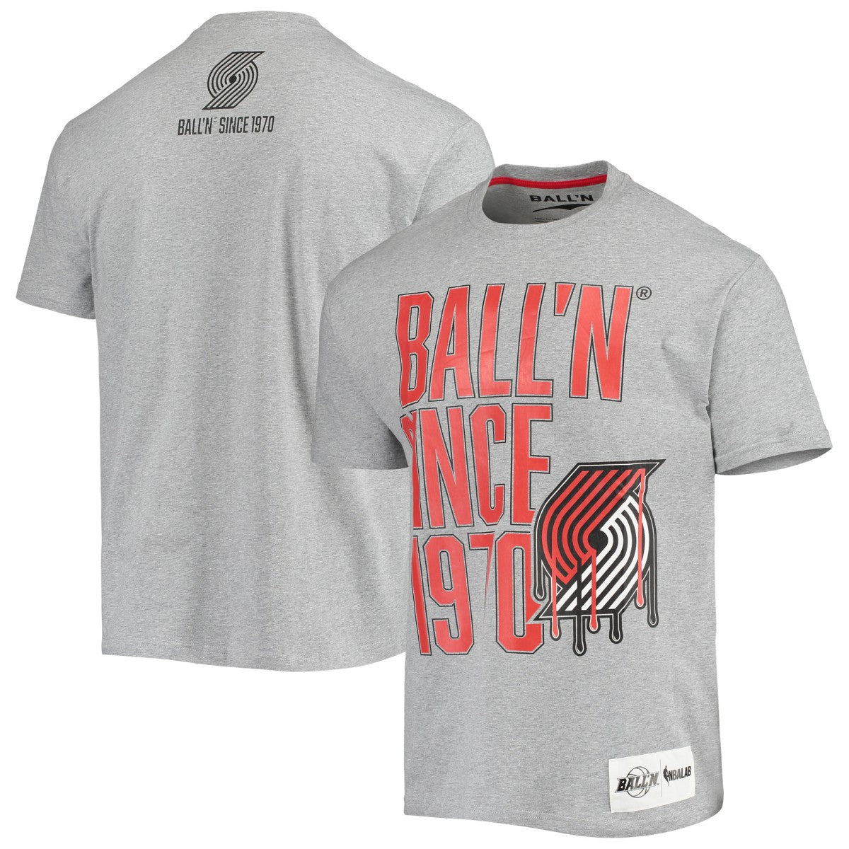 NBA Portland Trail Blazers BALL'N Since 1970 T-Shirt