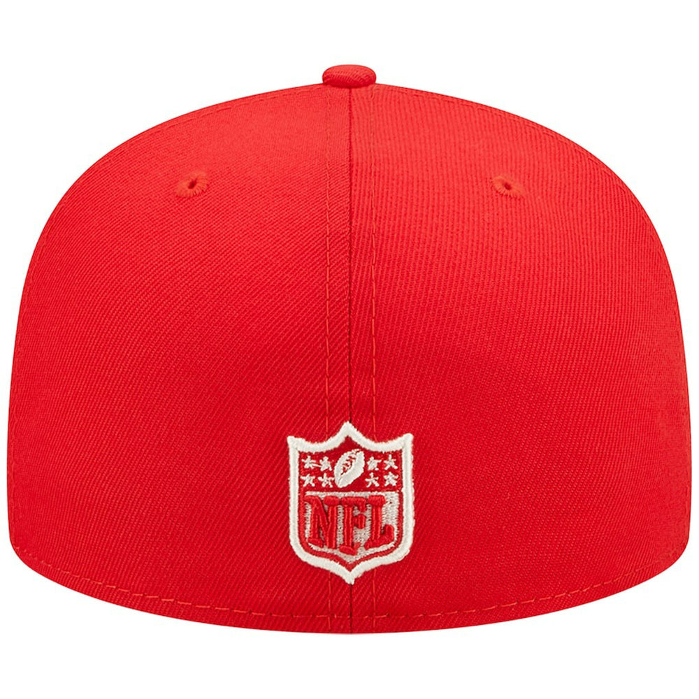 Super Bowl IV Pop Sweat 59FIFTY Fitted Hat - Kansas City Chiefs