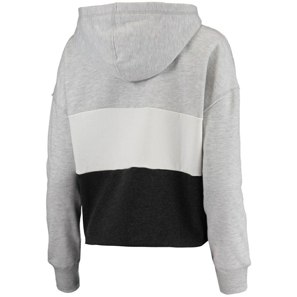 NBA Brooklyn Nets '47 Women's Lizzy Cutoff Pullover Hoodie