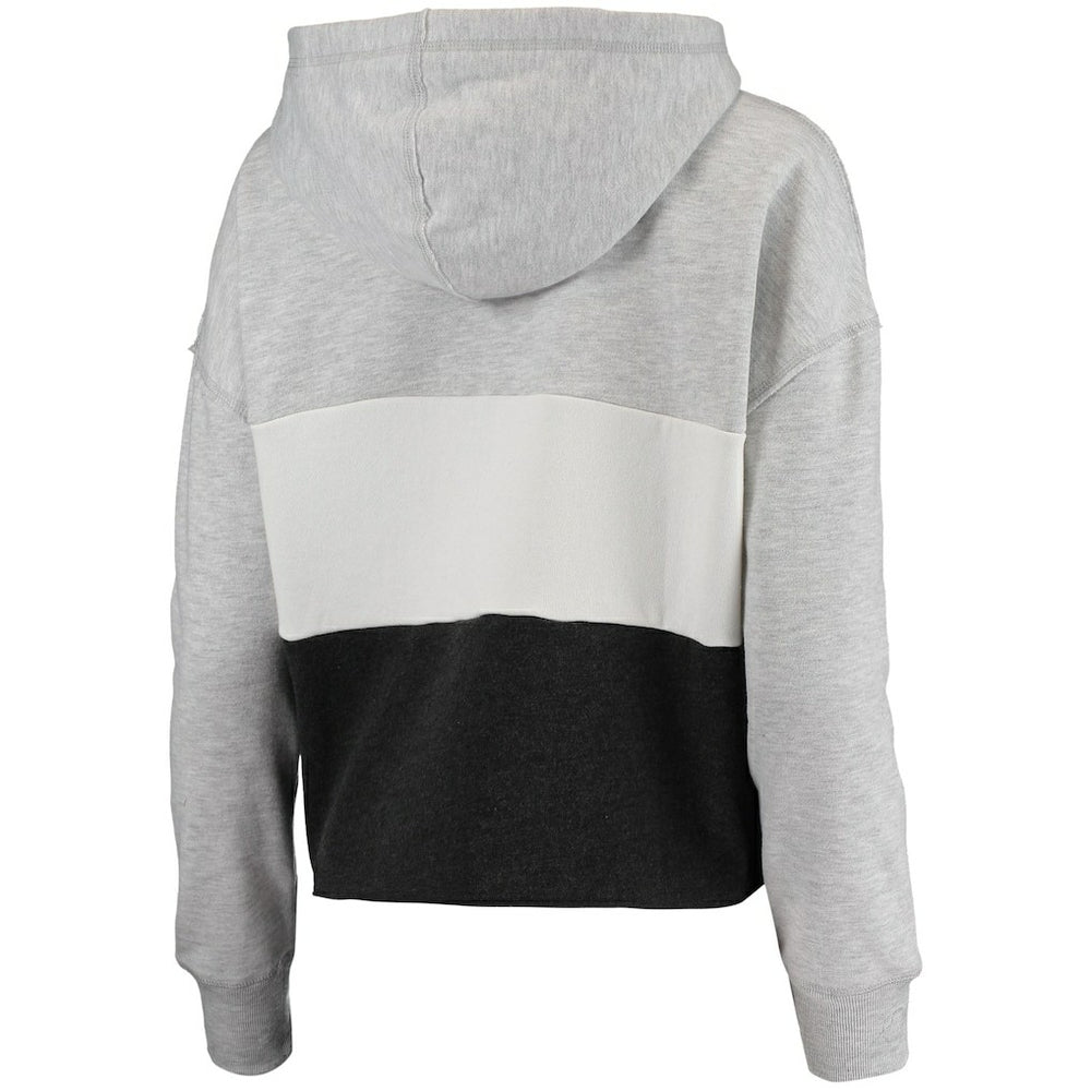NBA Brooklyn Nets '47 Women's Lizzy Cutoff Pullover Hoodie