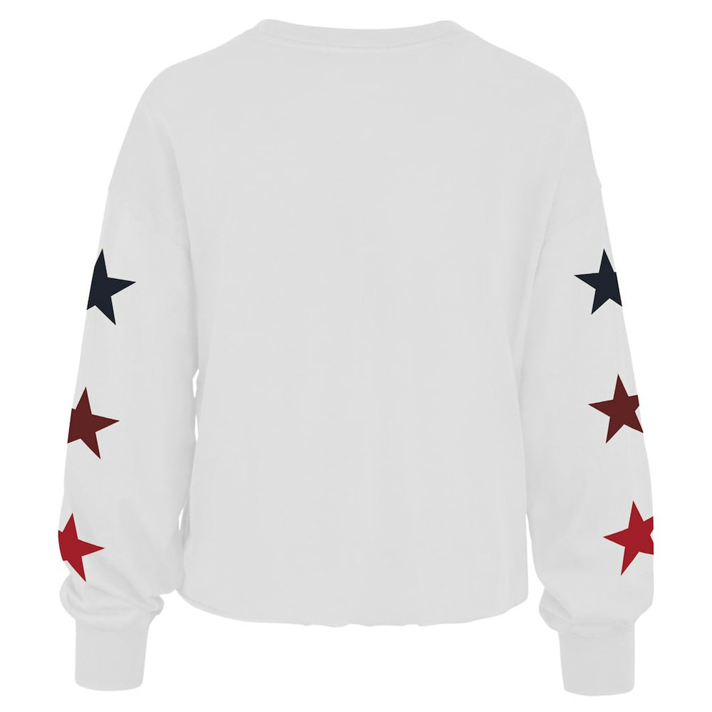 NBA Brooklyn Nets '47 Women's 2021/22 City Edition Call Up Parkway Long Sleeve T-Shirt