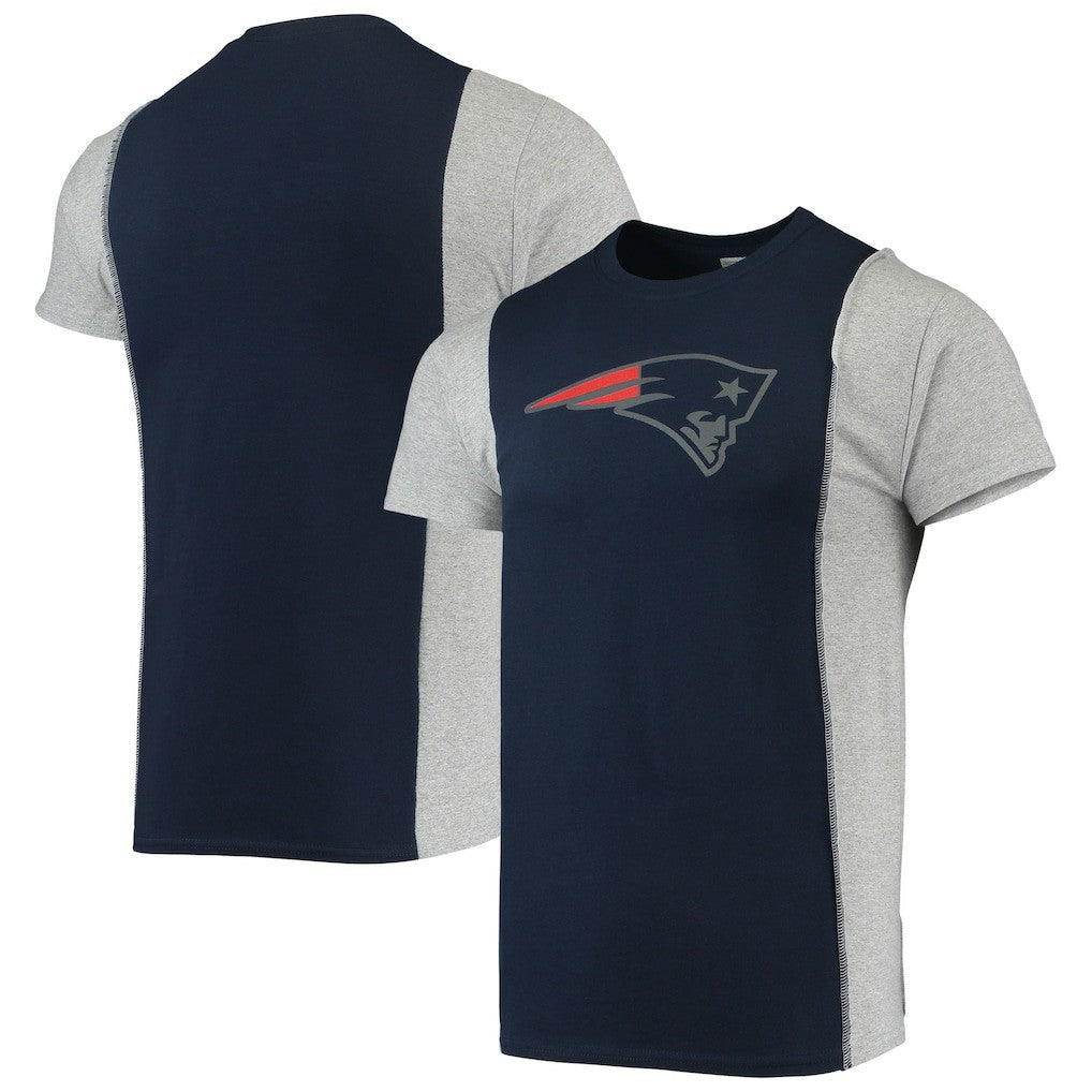 Refried Apparel Sustainable Split T-Shirt - New England Patriots