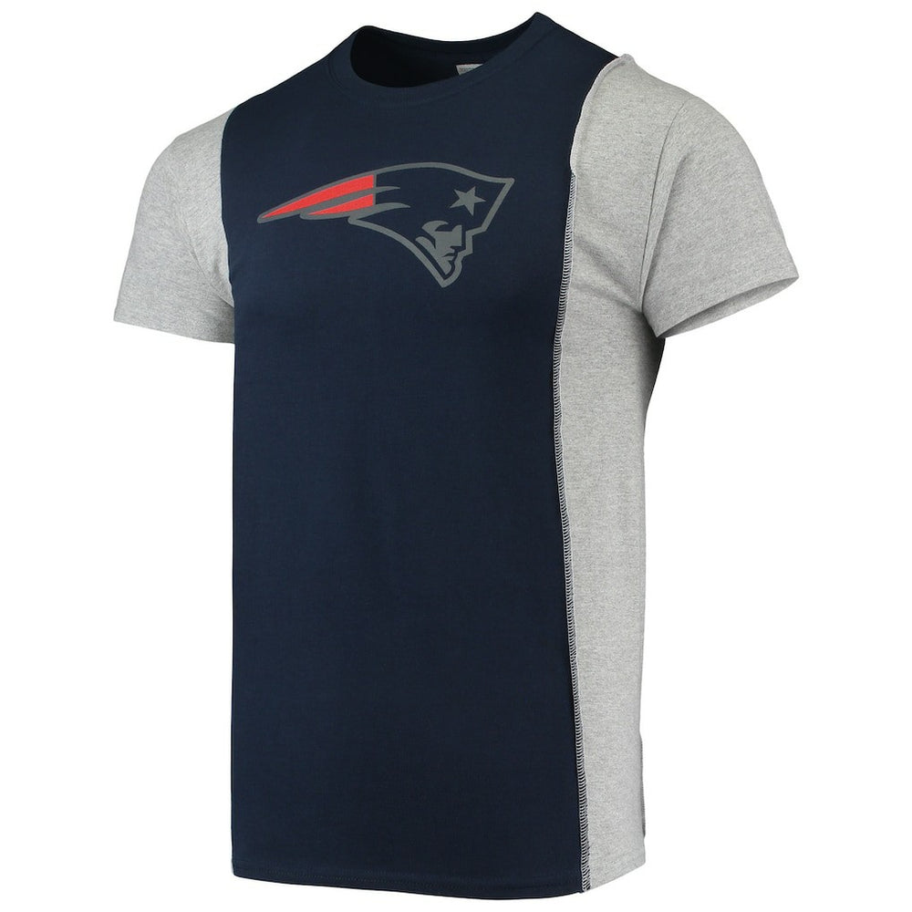 Refried Apparel Sustainable Split T-Shirt - New England Patriots