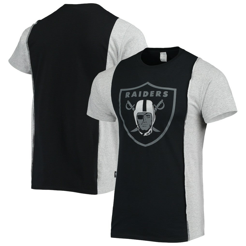 Refried Apparel Sustainable Split T-Shirt - Las Vegas Raiders