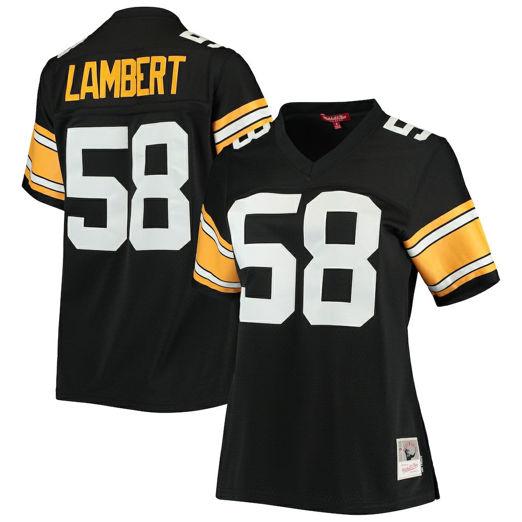 Jack Lambert  Women's Legacy Replica Player Jersey - Pittsburgh Steelers