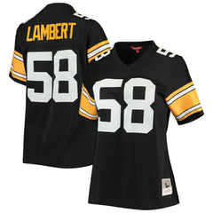 Jack Lambert  Women's Legacy Replica Player Jersey - Pittsburgh Steelers