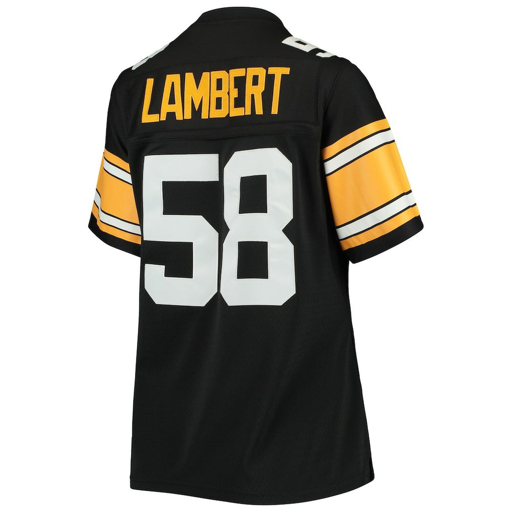 Jack Lambert  Women's Legacy Replica Player Jersey - Pittsburgh Steelers