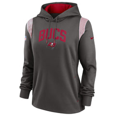 Women's Sideline Stack Performance Pullover Hoodie - Tampa Bay Buccaneers
