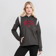 Women's Sideline Stack Performance Pullover Hoodie - Tampa Bay Buccaneers