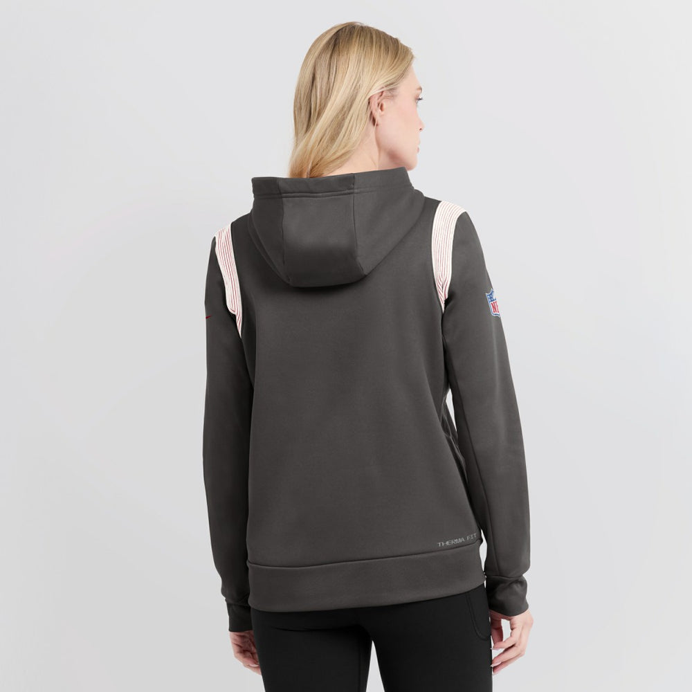 Women's Sideline Stack Performance Pullover Hoodie - Tampa Bay Buccaneers