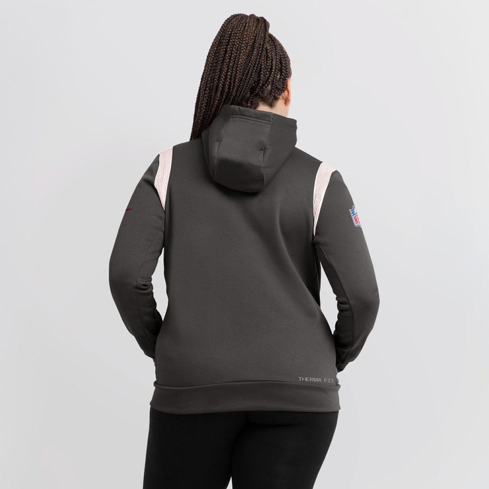 Women's Sideline Stack Performance Pullover Hoodie - Tampa Bay Buccaneers