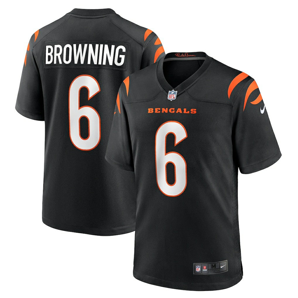 Jake Browning  Game Jersey - Cincinnati Bengals