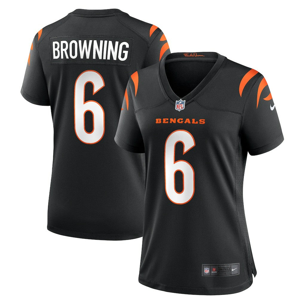 Jake Browning  Women's Game Jersey - Cincinnati Bengals
