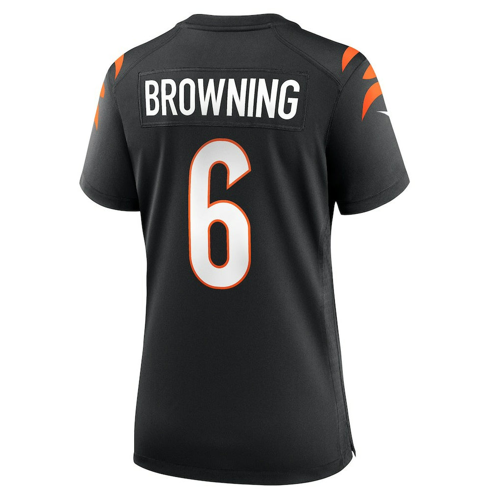 Jake Browning  Women's Game Jersey - Cincinnati Bengals
