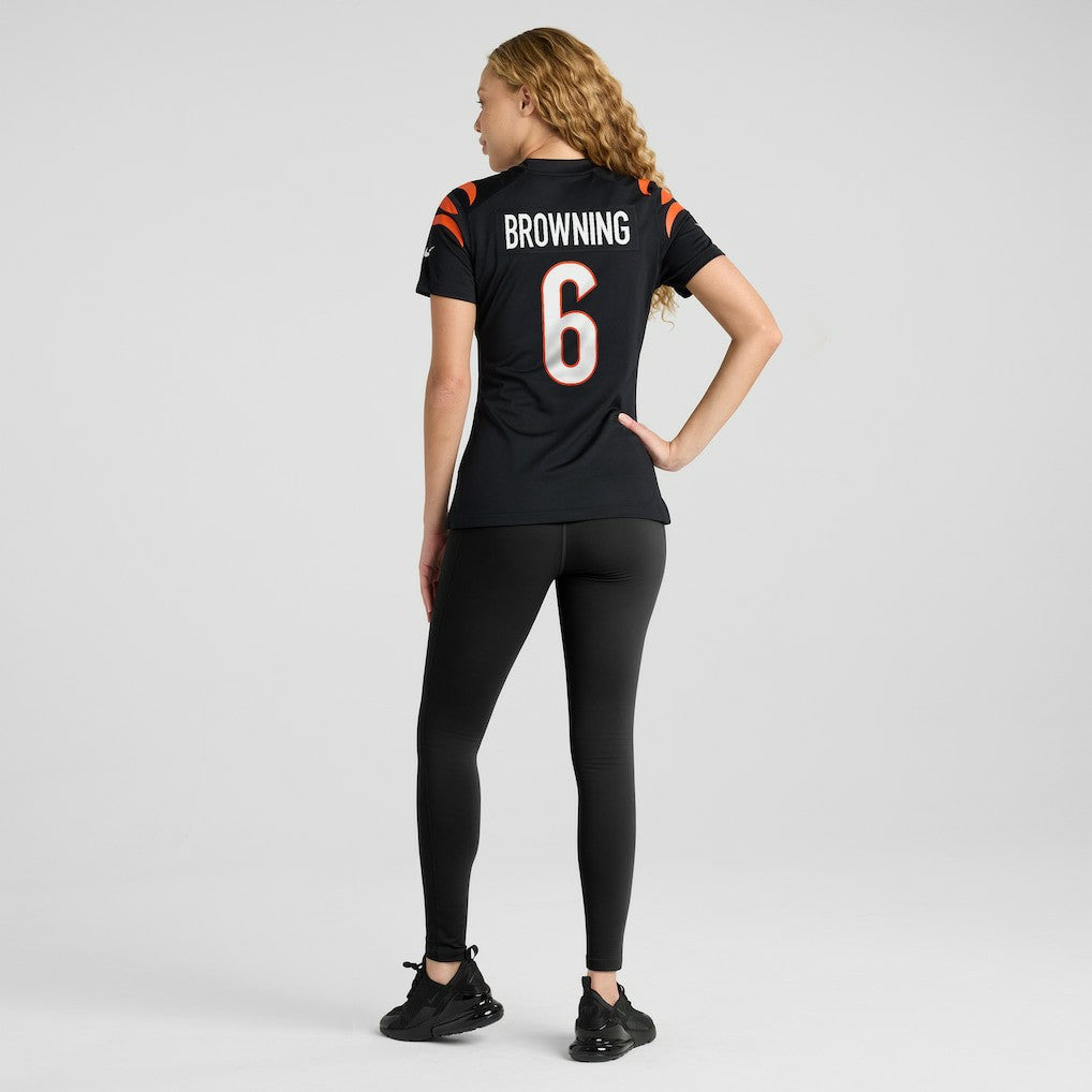 Jake Browning  Women's Game Jersey - Cincinnati Bengals