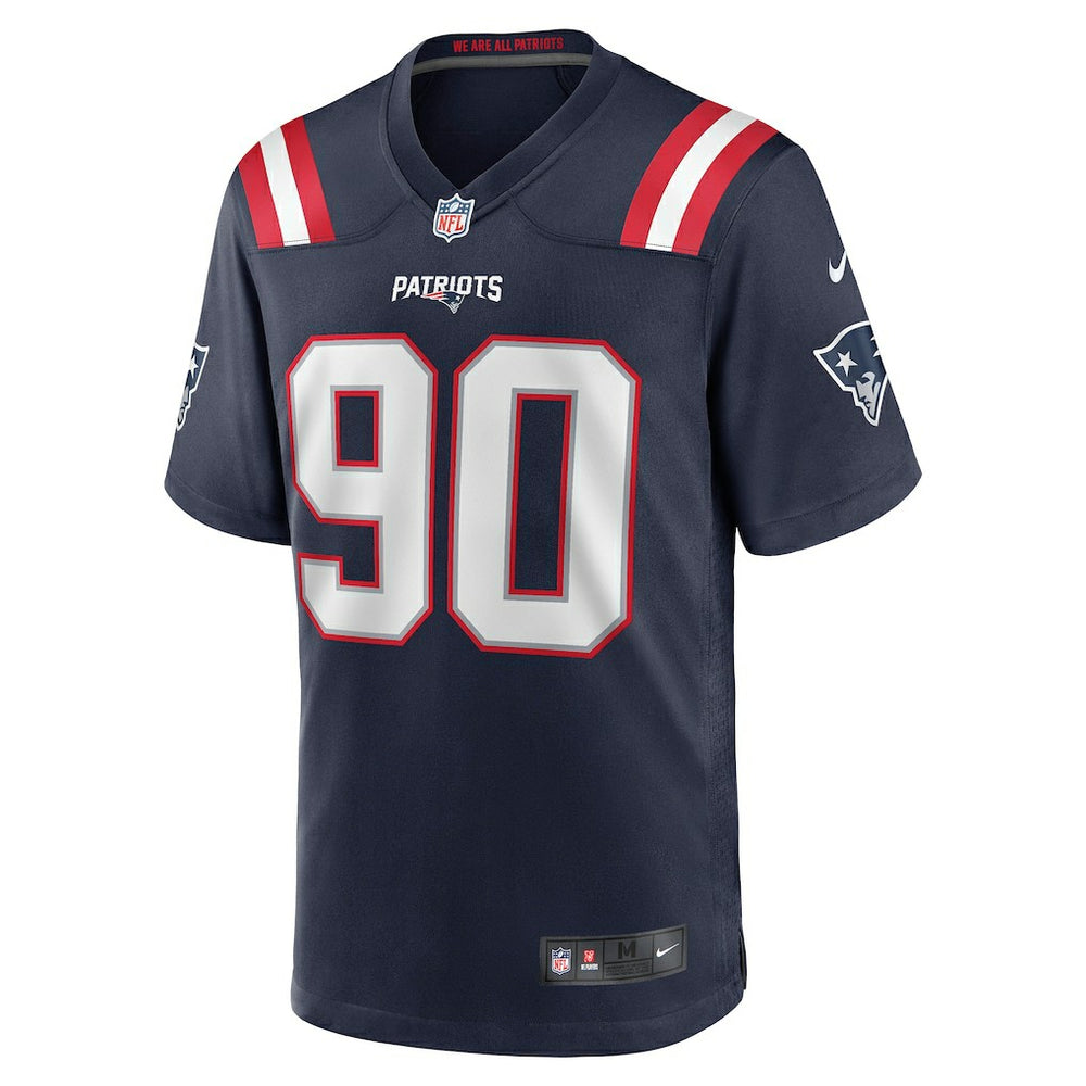 Christian Barmore  Player Game Jersey - New England Patriots