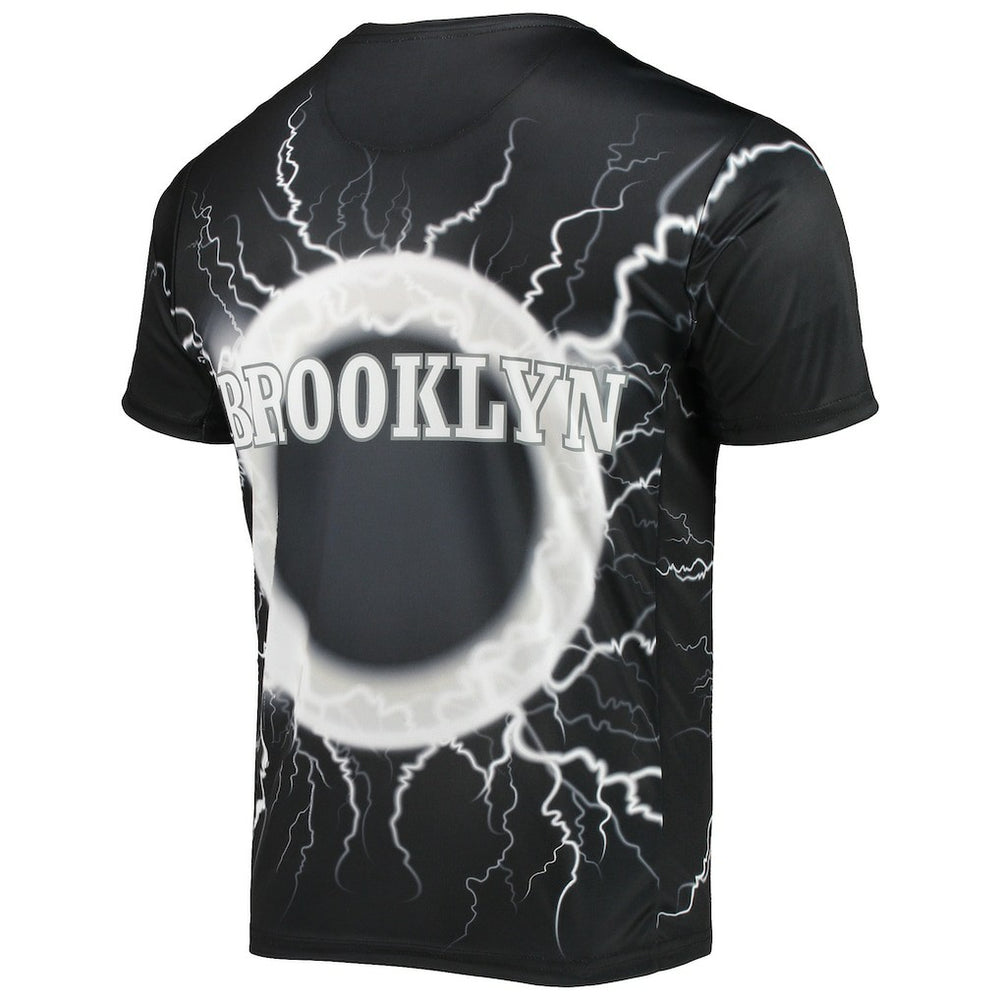 NBA Brooklyn Nets FISLL Tornado Bolt T-Shirt