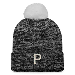 MLB Pittsburgh Pirates Fanatics Women's Iconic Cuffed Knit Hat with Pom