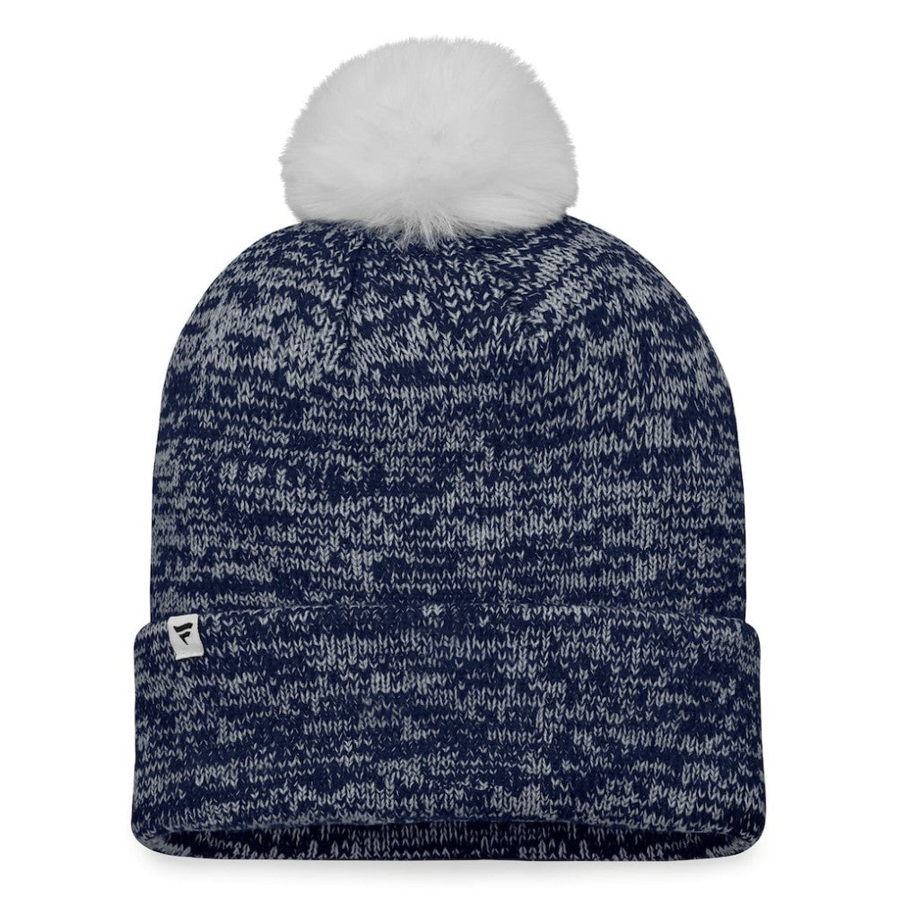 MLB Boston Red Sox Fanatics Women's Iconic Cuffed Knit Hat with Pom