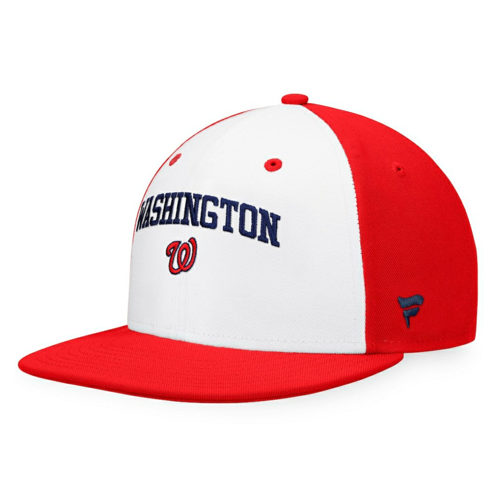 MLB Washington Nationals Fanatics Iconic Color Blocked Fitted Hat