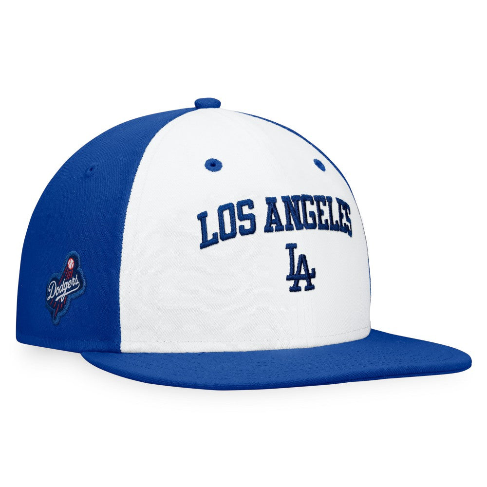 MLB Los Angeles Dodgers Fanatics Iconic Color Blocked Fitted Hat